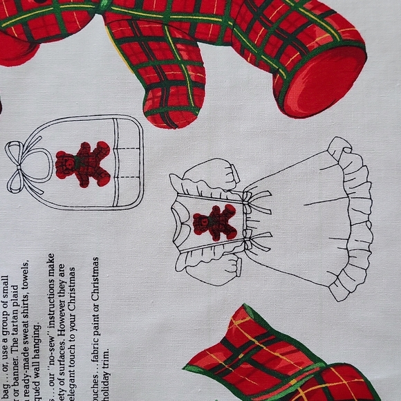 Holiday Vintage Christmas Applique Designs Assorted Panel Poshmark